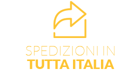 Spedizioni in tutta Italia